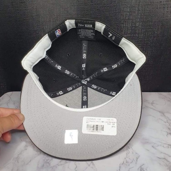 Los Angeles Lakers New Era 59fifty Fitted Hat - Picture 7 of 7